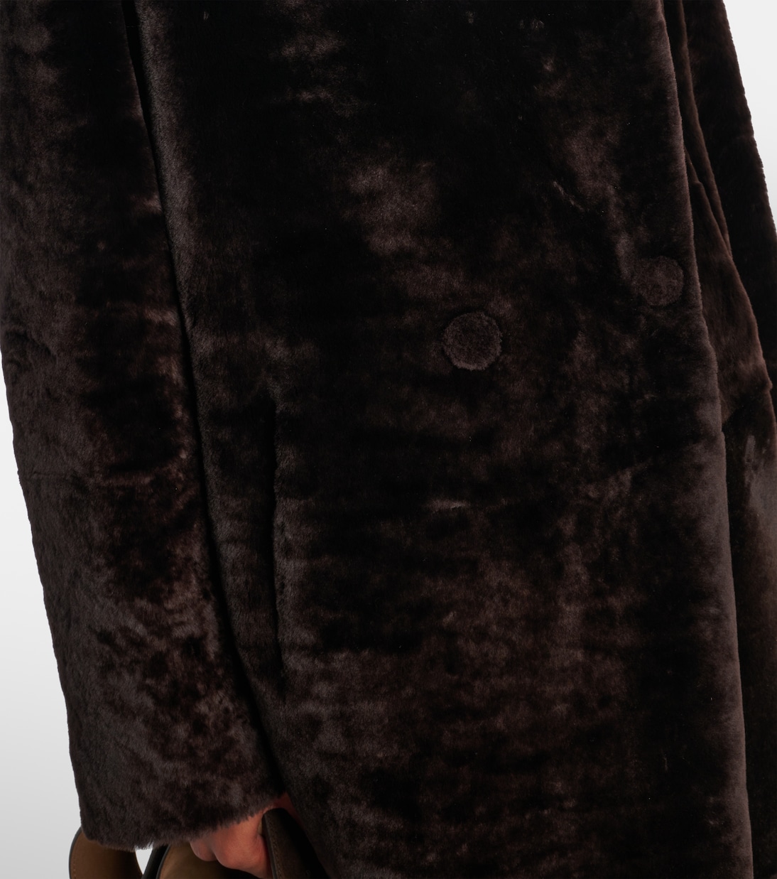 Cappotto Samara in shearling | Nour Hammour