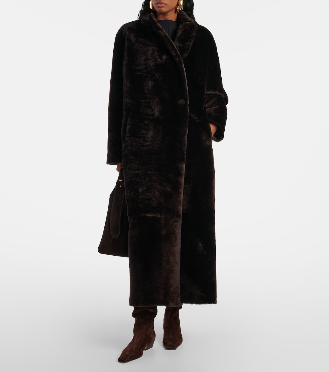 Cappotto Samara in shearling | Nour Hammour