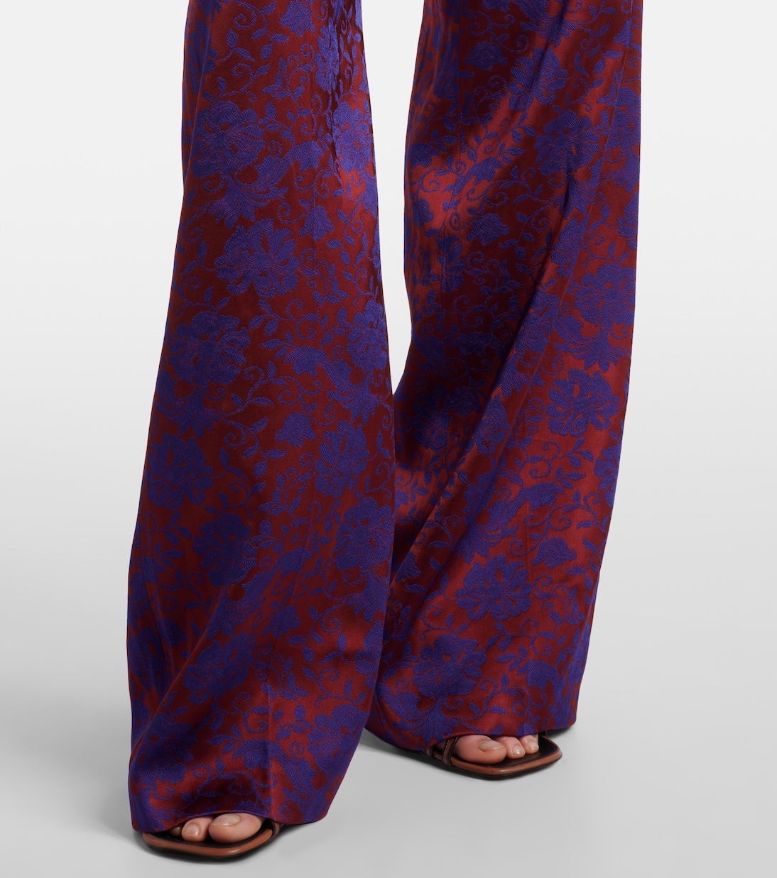 Pantaloni regular in jacquard | Dries Van Noten