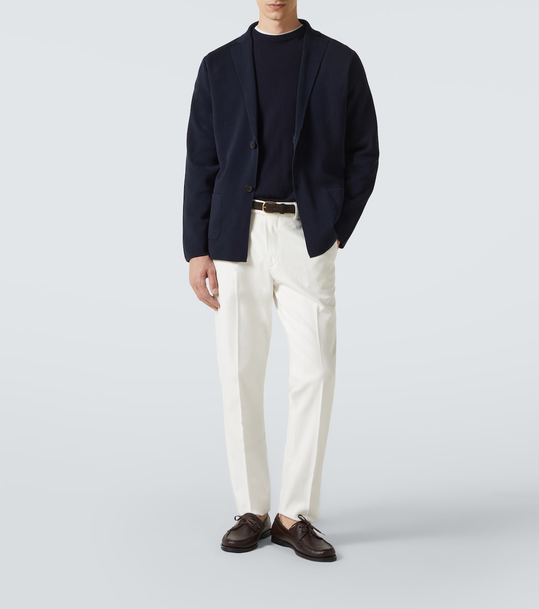 Blazer aus Baumwoll-Crêpe | Thom Sweeney