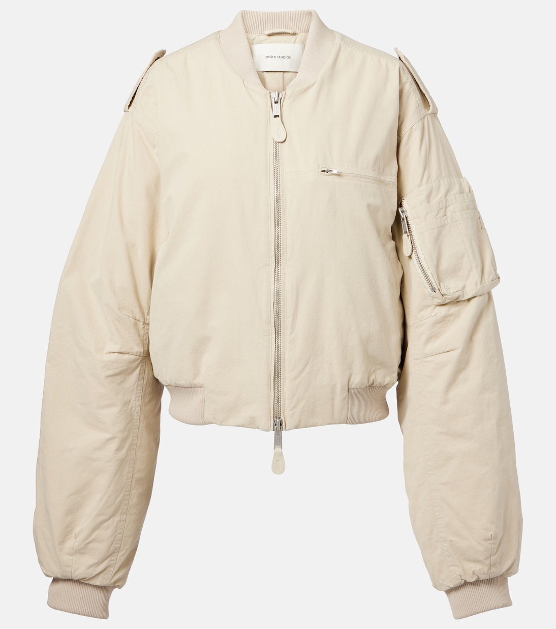 Bomber A-4 in canvas di cotone | Entire Studios