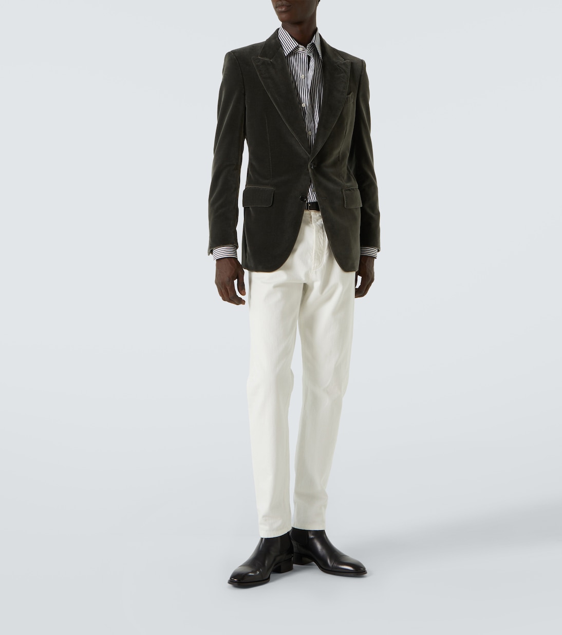 Blazer Dyllan en velours de coton | Tom Ford