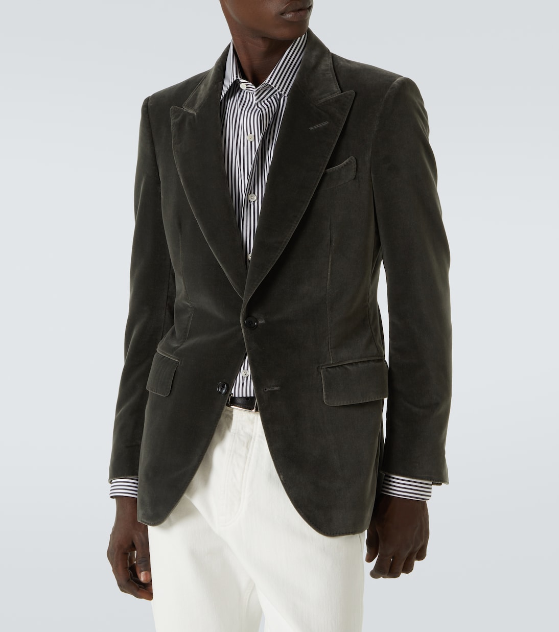 Blazer Dyllan en velours de coton | Tom Ford