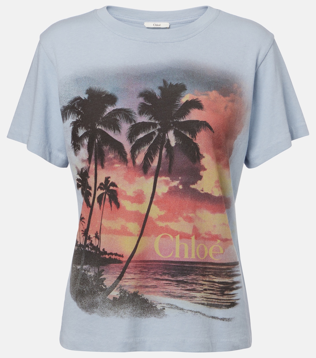 T-shirt imprimé en coton | Chloé