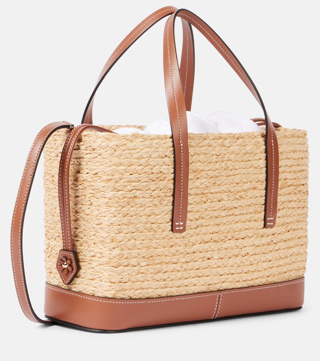 Viv' Skate Small raffia tote bag | Roger Vivier