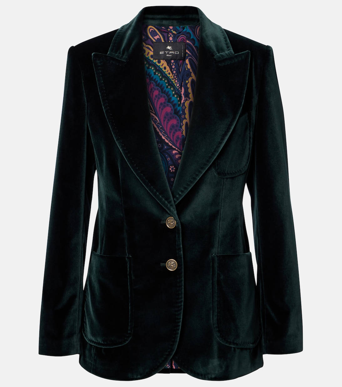 Blazer aus Baumwollsamt  | Etro