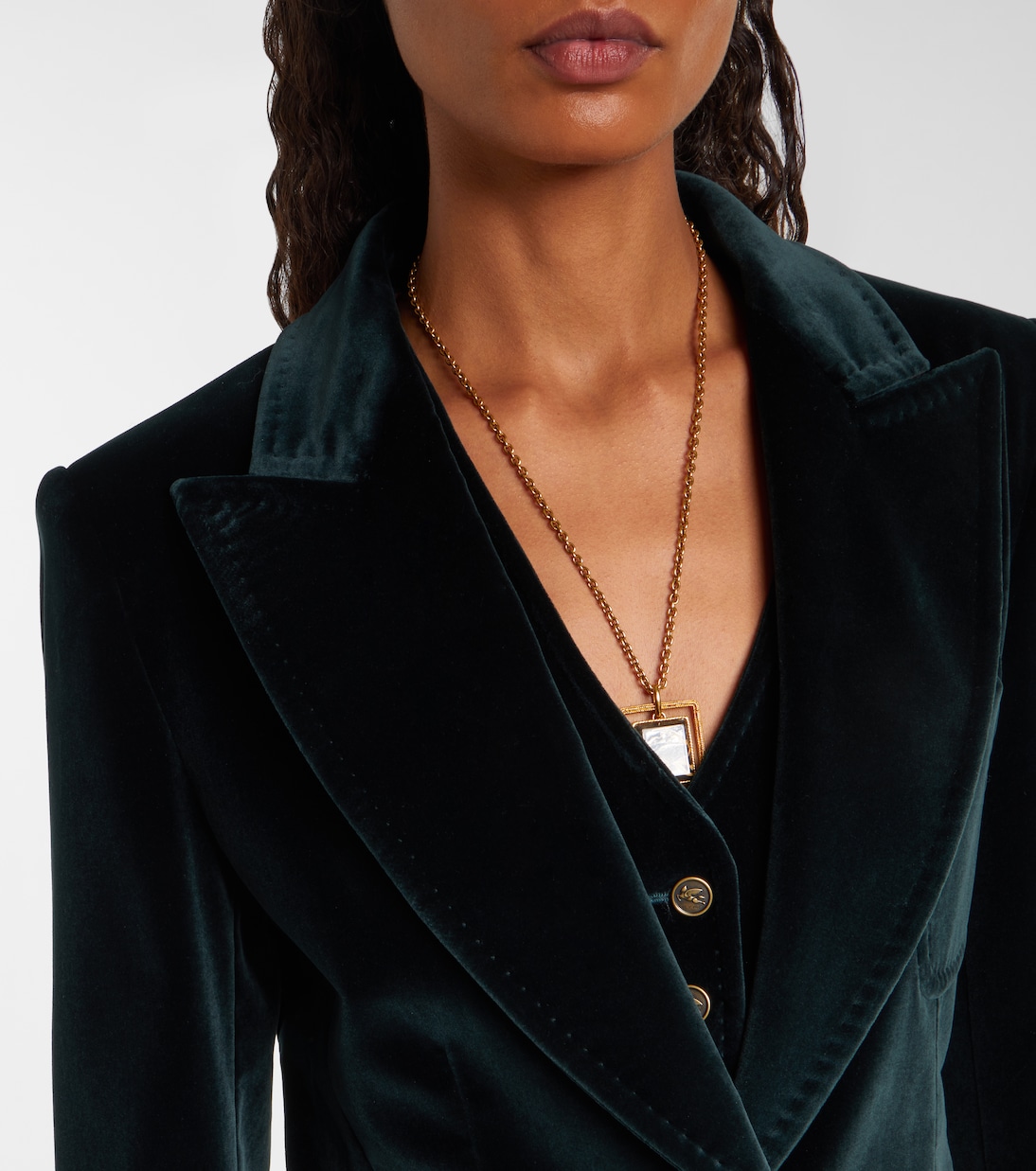 Blazer aus Baumwollsamt  | Etro