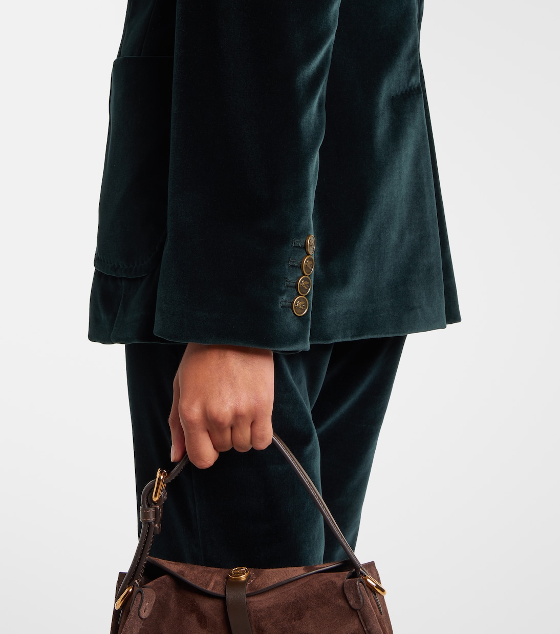 Blazer aus Baumwollsamt  | Etro