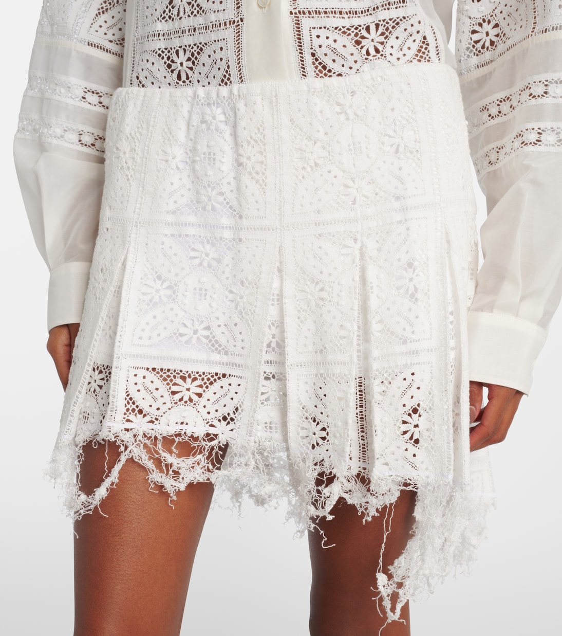 Paula's Ibiza - Minigonna in misto cotone | Loewe