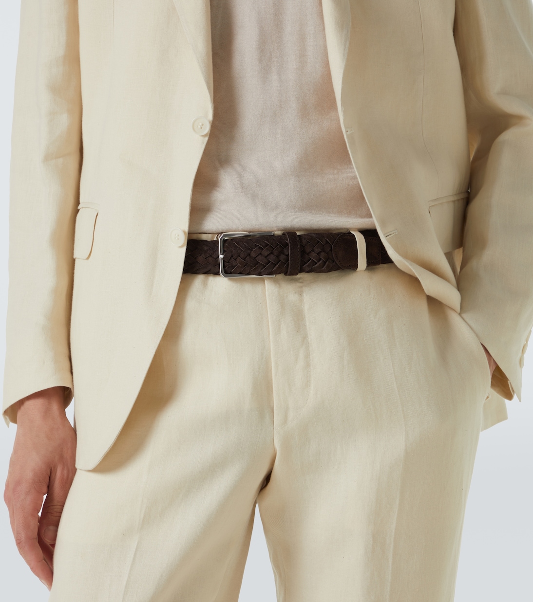 Gürtel aus Veloursleder | Canali