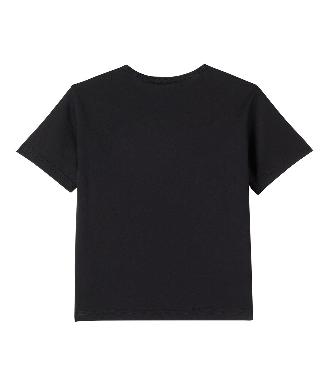 T-shirt in jersey di cotone con logo | Dolce&Gabbana Kids