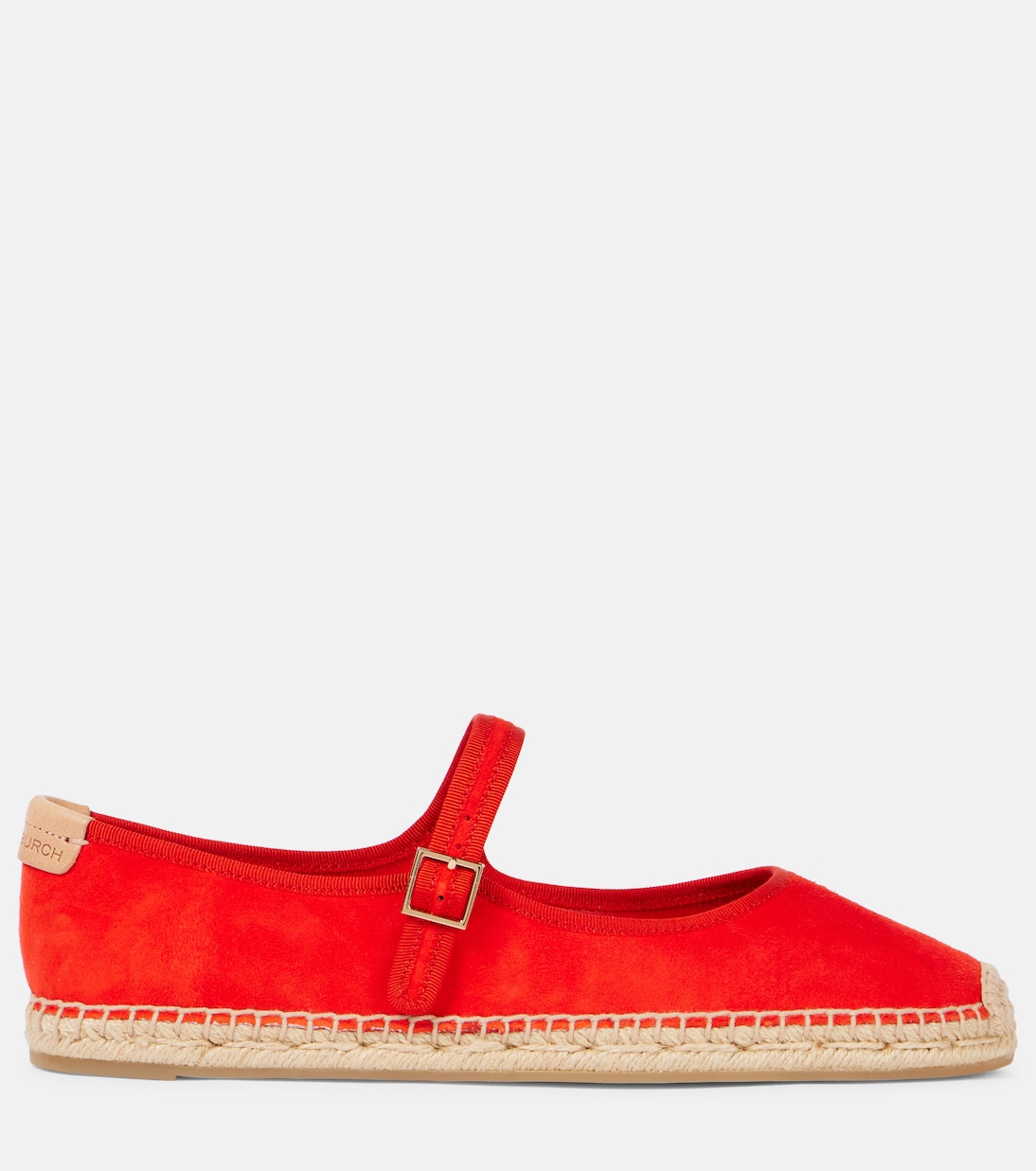 Mary-Jane-Ballerinas aus Veloursleder | Tory Burch