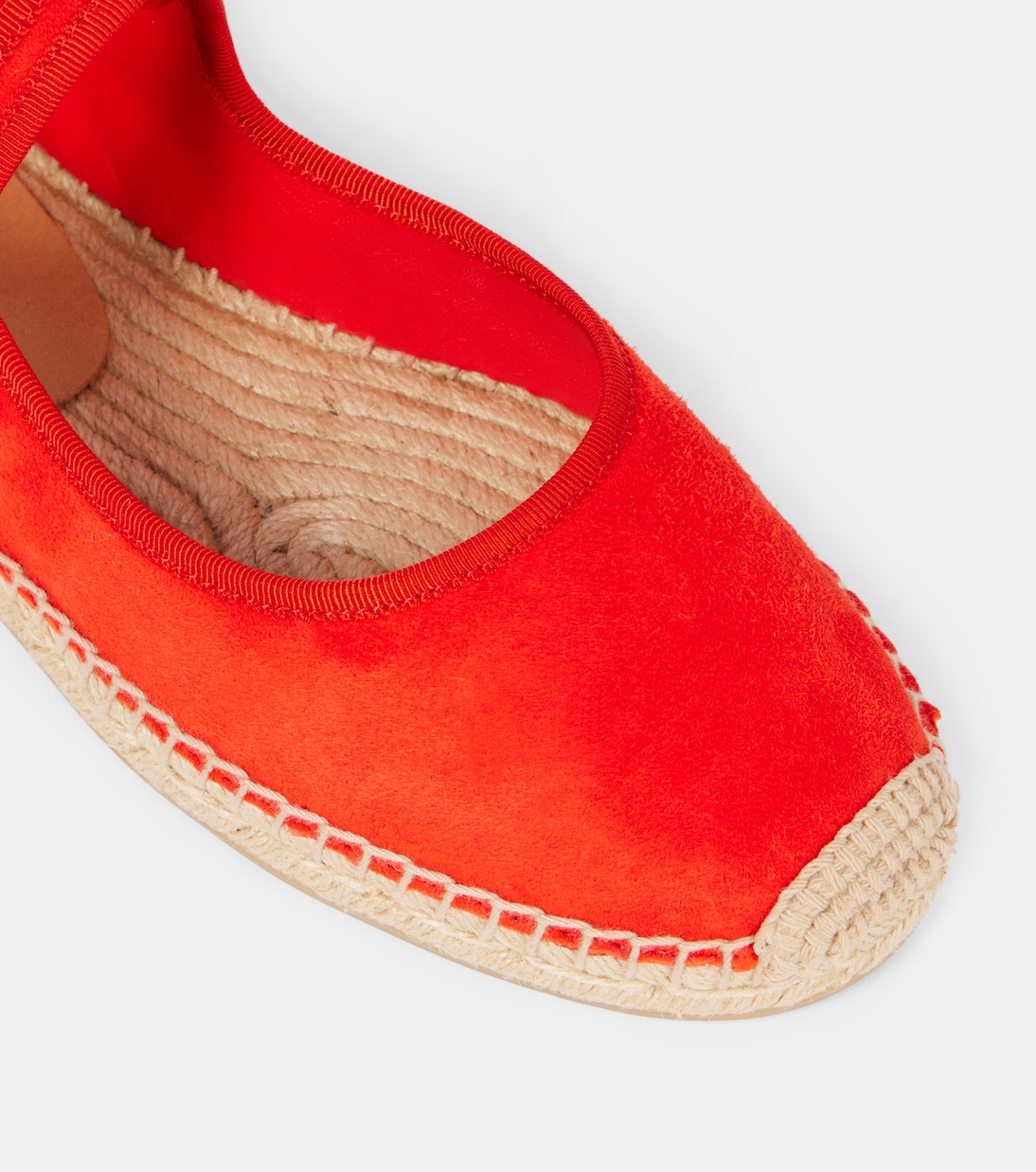 Mary-Jane-Ballerinas aus Veloursleder | Tory Burch
