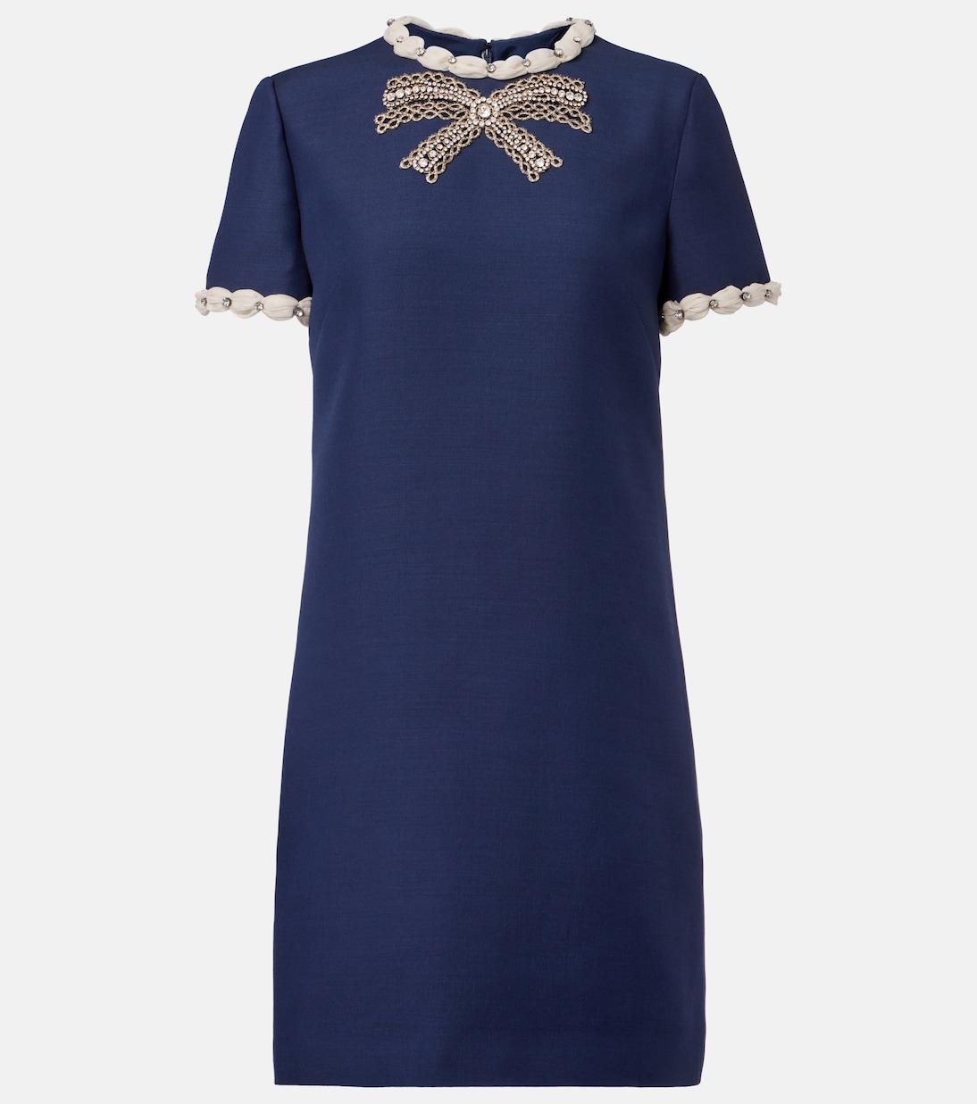 Verziertes Minikleid aus Crepe Couture | Valentino