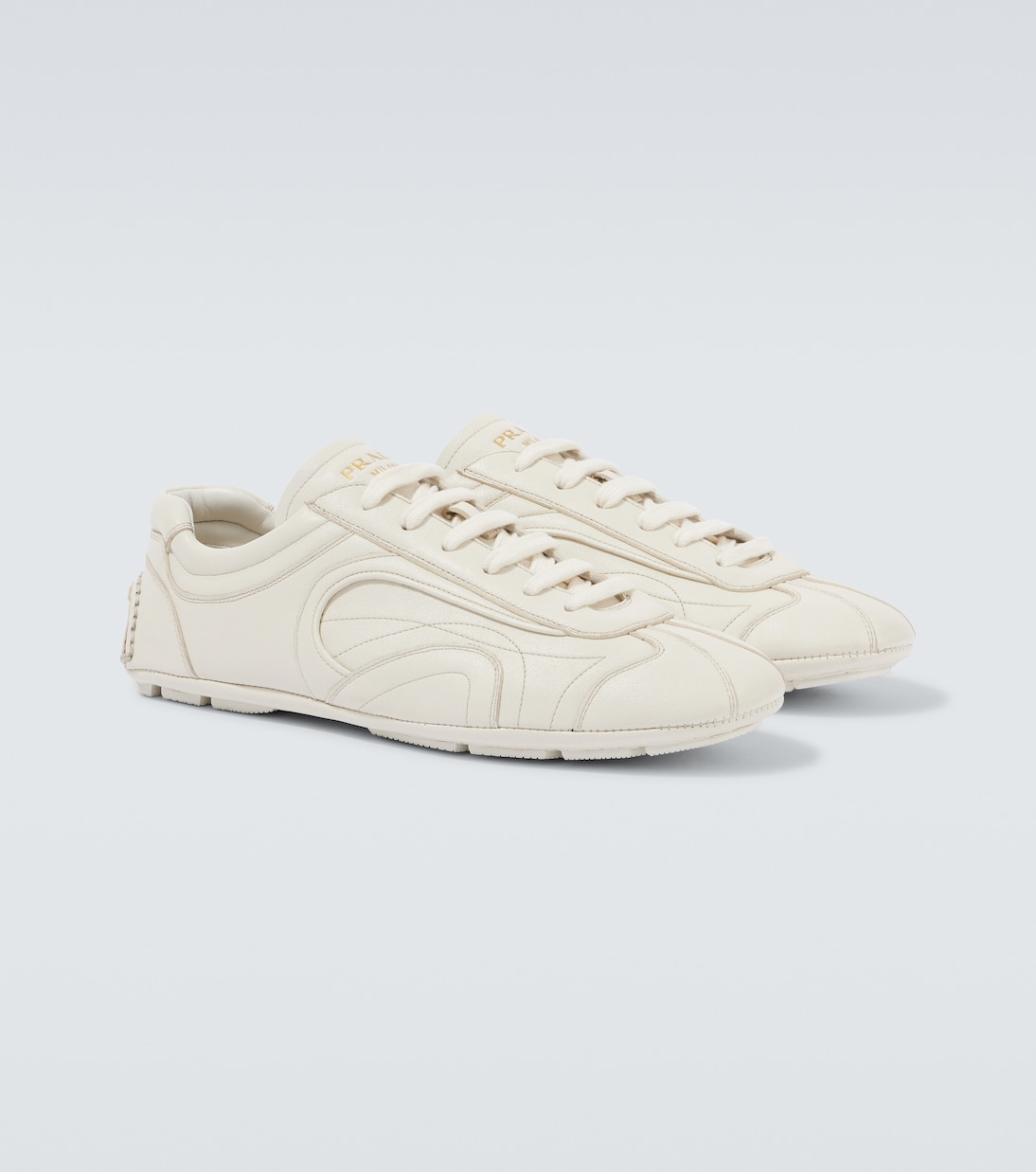 Montecarlo Re-Edition 2005 leather sneakers | Prada