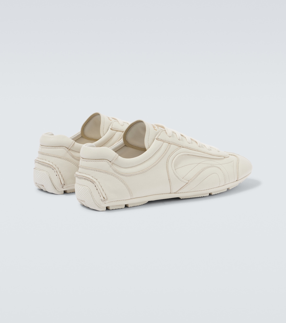 Montecarlo Re-Edition 2005 leather sneakers | Prada