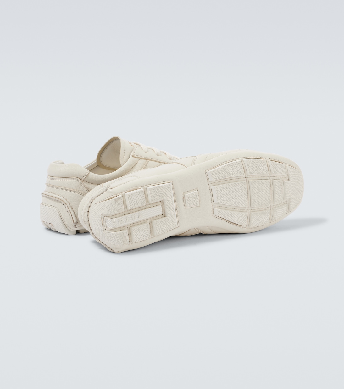 Montecarlo Re-Edition 2005 leather sneakers | Prada