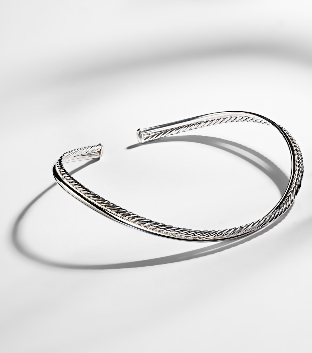 Collar Bold Crossover de plata de ley | David Yurman