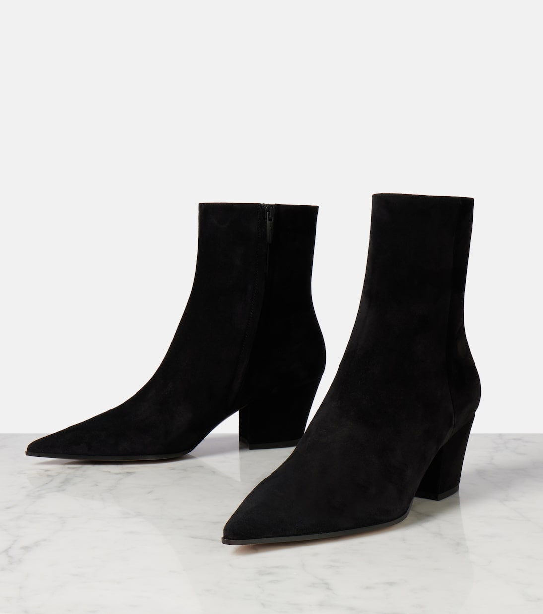 Ankle Boots Keinna 55 aus Veloursleder | Gianvito Rossi