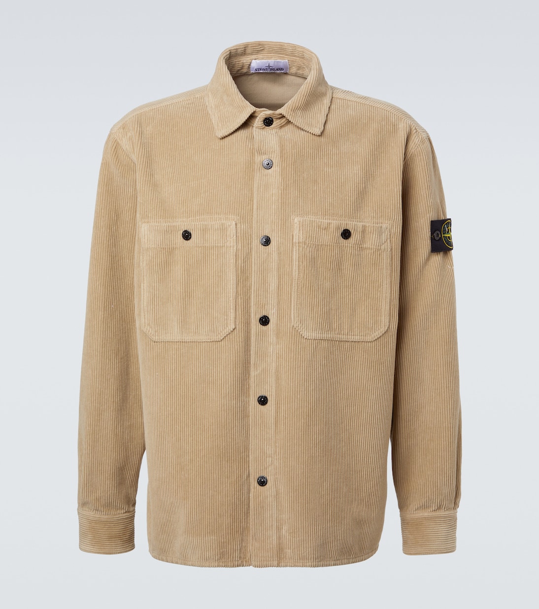 Hemdjacke Compass aus Baumwoll-Cord | Stone Island