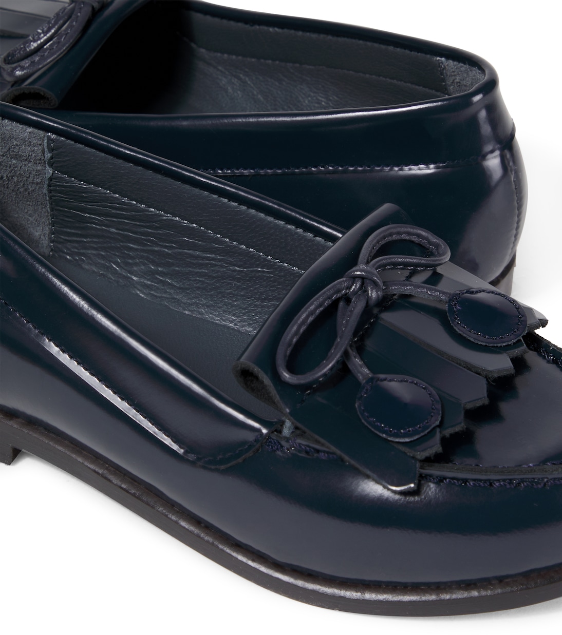 Leather loafers | Bonpoint