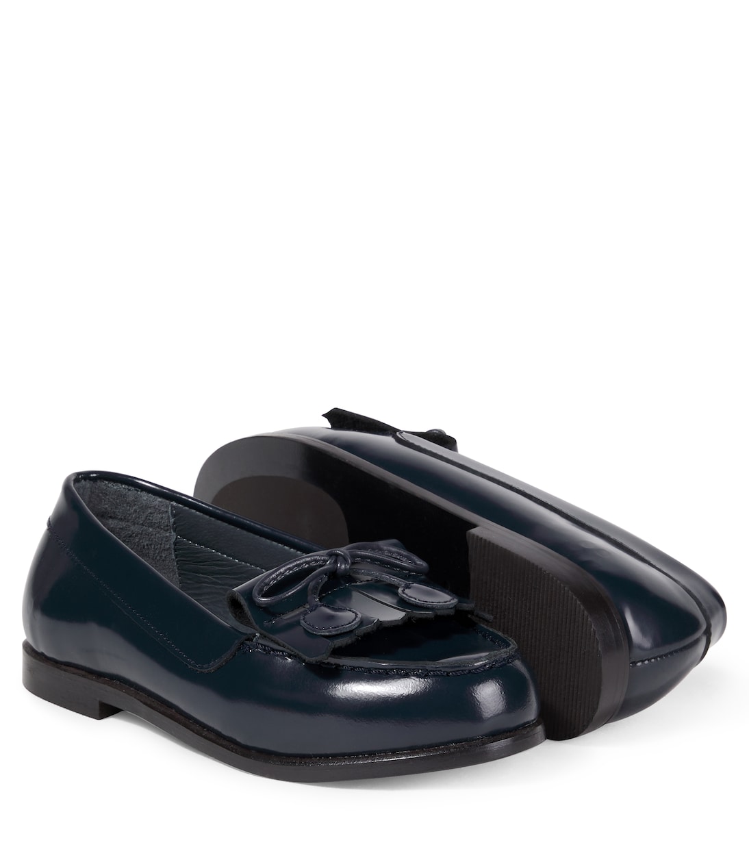 Leather loafers | Bonpoint