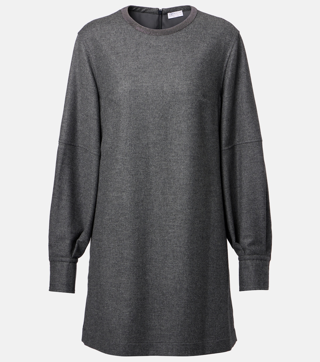 Miniabito in lana e cashmere | Brunello Cucinelli