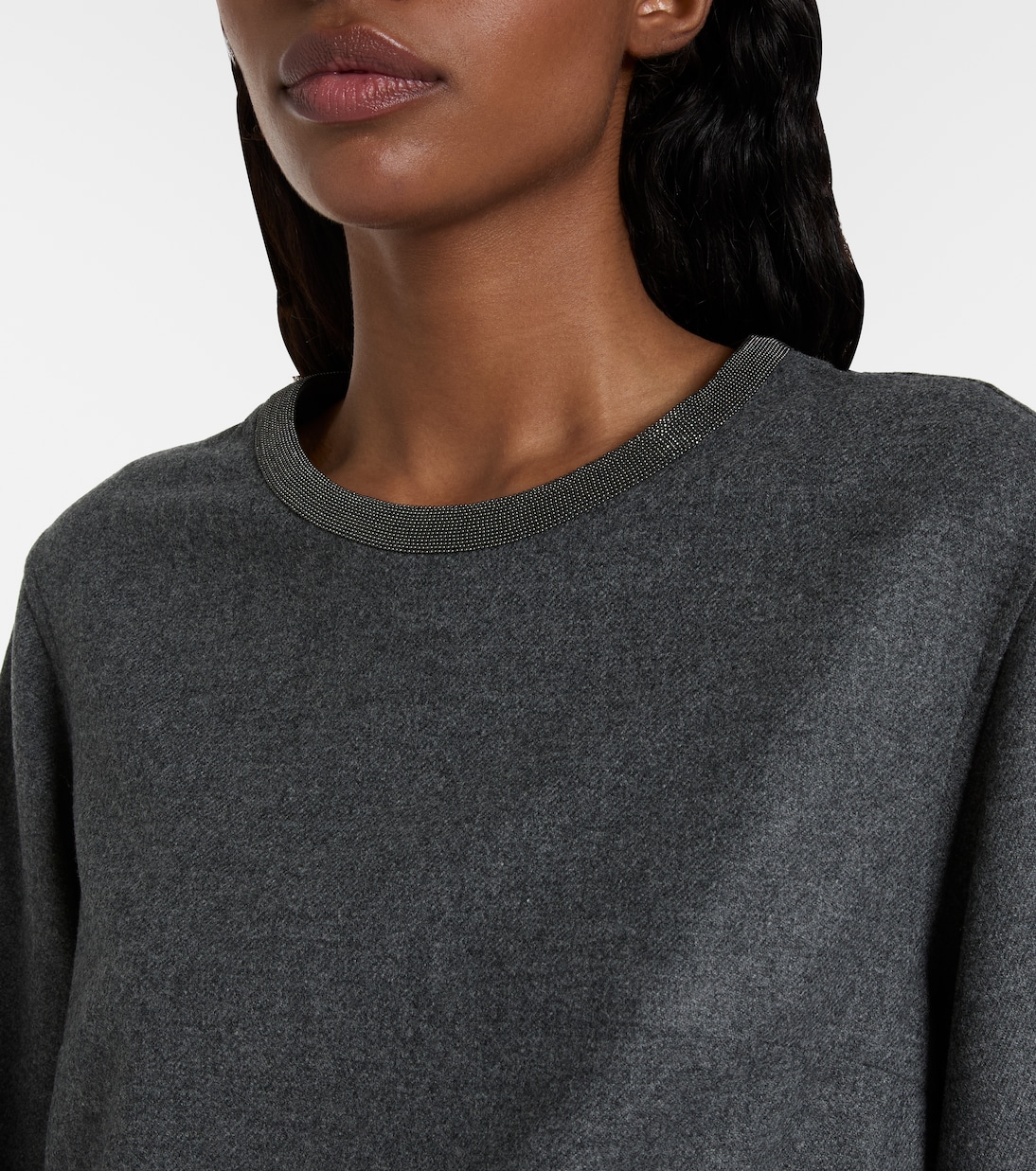 Miniabito in lana e cashmere | Brunello Cucinelli