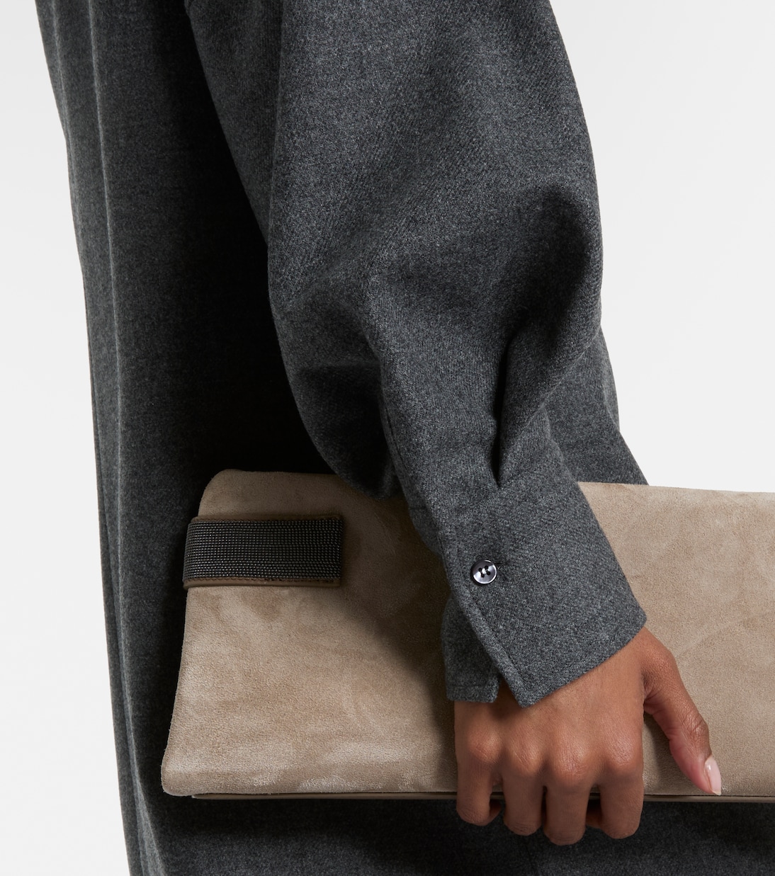 Miniabito in lana e cashmere | Brunello Cucinelli