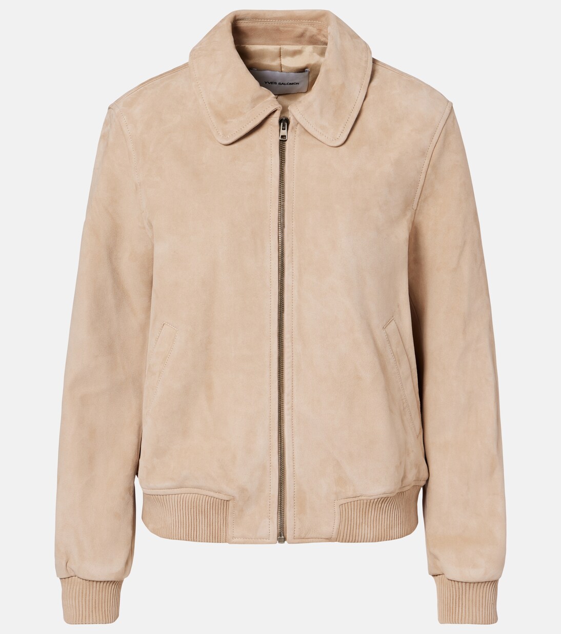 Bomberjacke aus Veloursleder | Yves Salomon