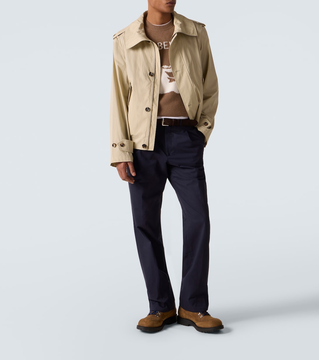 Logo wool and cashmere sweater | Burberry