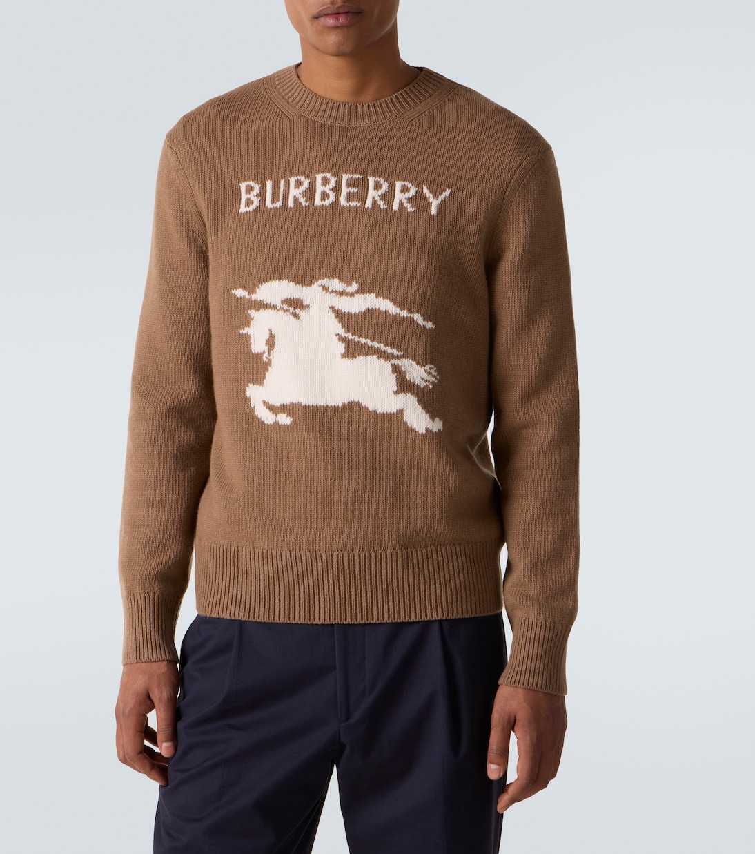 Logo wool and cashmere sweater | Burberry