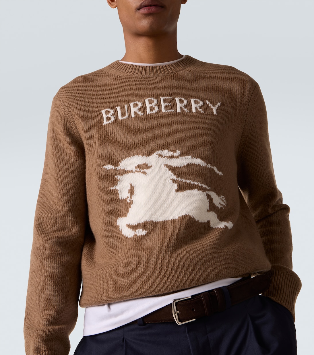 Logo wool and cashmere sweater | Burberry