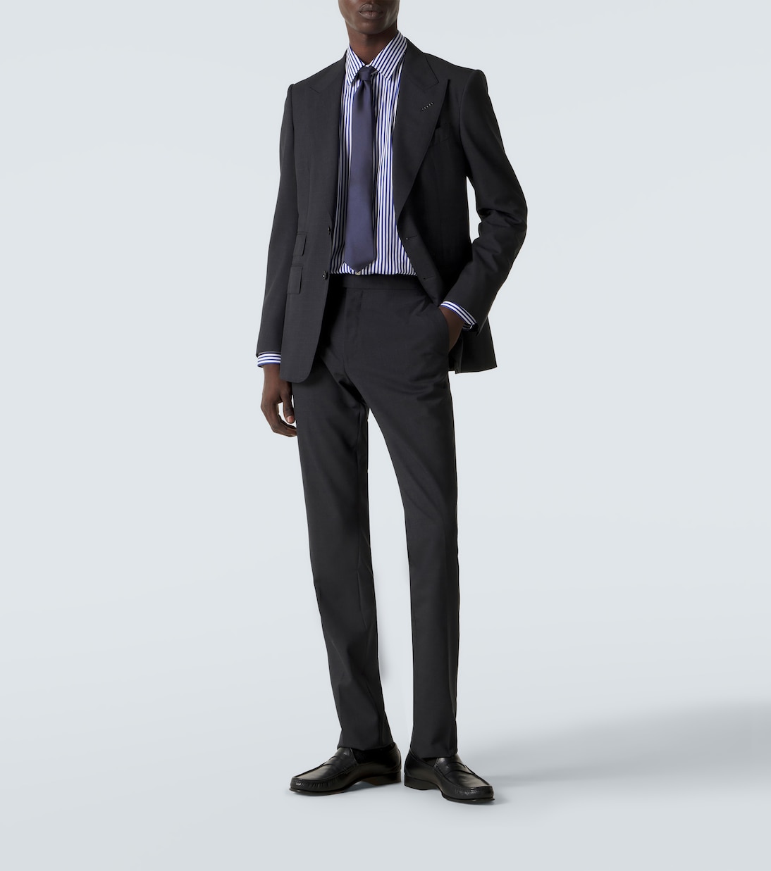 Bengal stripe cotton poplin shirt | Tom Ford