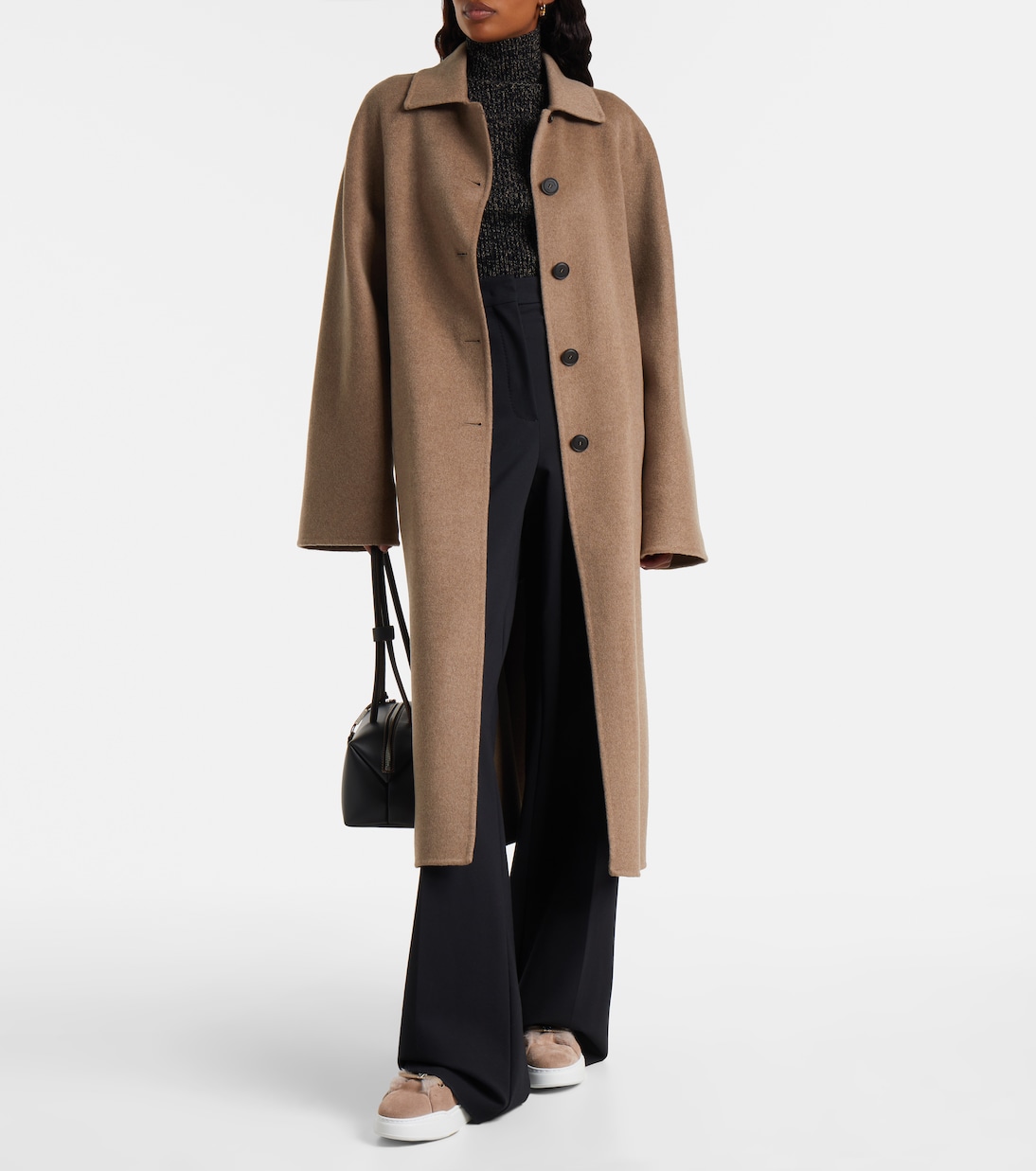 TMaxi 스웨이드 플랫폼 스니커즈 | Max Mara