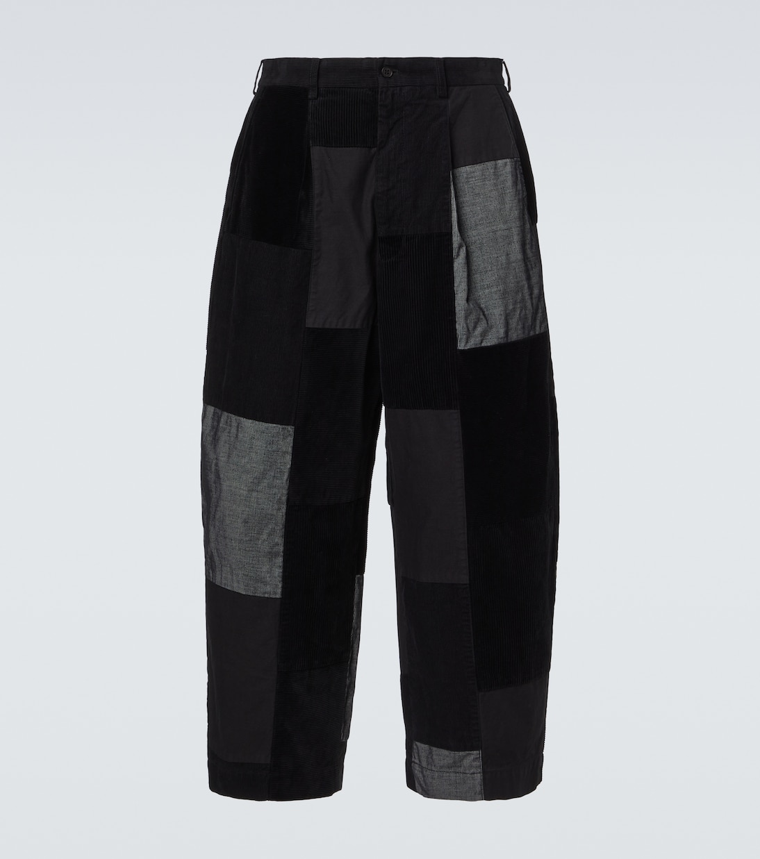 Pantalones barrel de pana de algodón con patchwork | Comme des Garçons Homme