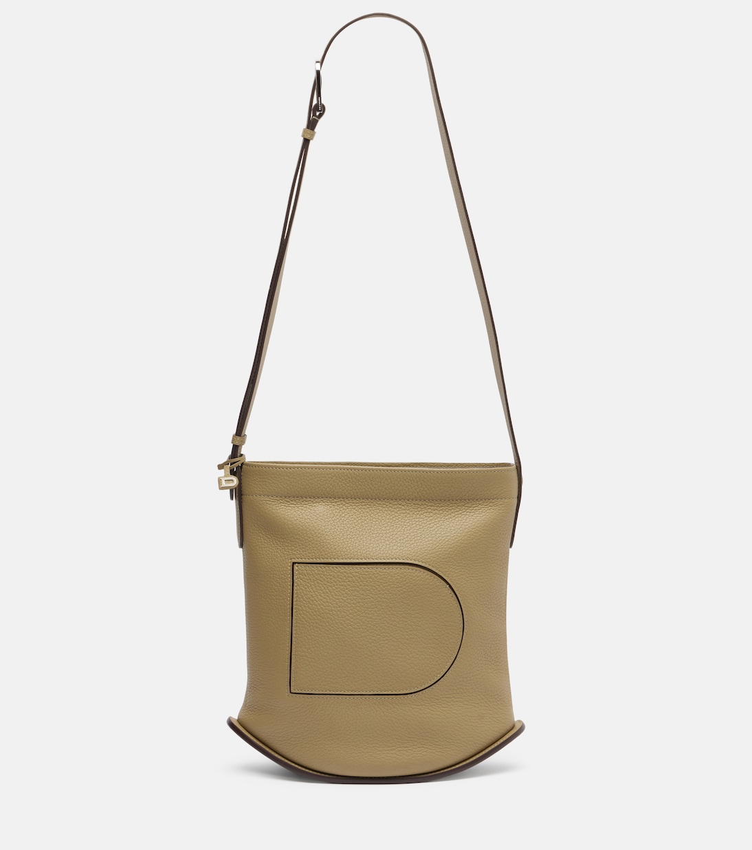 Pin Daily Medium leather tote bag | Delvaux