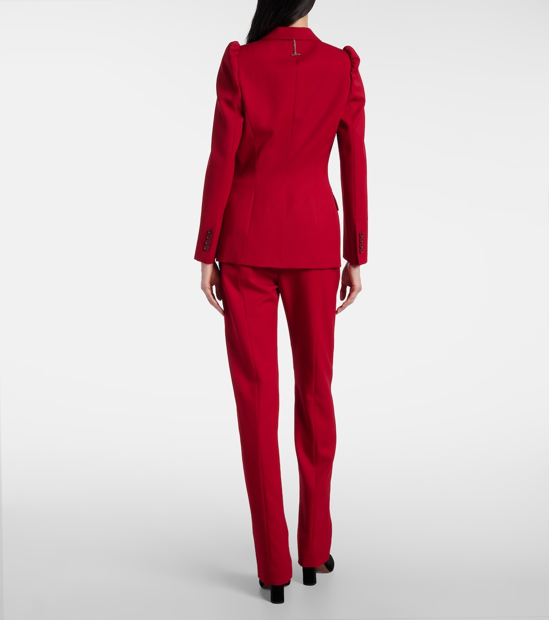 Single-breasted wool blazer | McQueen