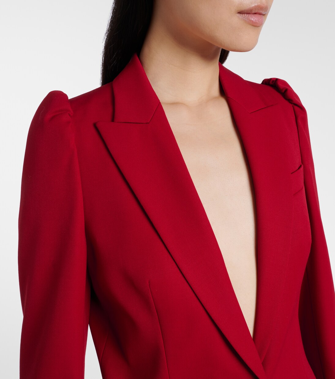Single-breasted wool blazer | McQueen