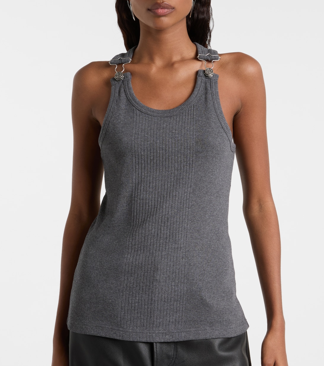 Tank top de jersey de algodón | Jean Paul Gaultier