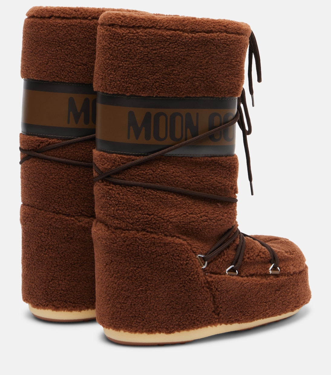 Icon fleece knee-high boots | Moon Boot