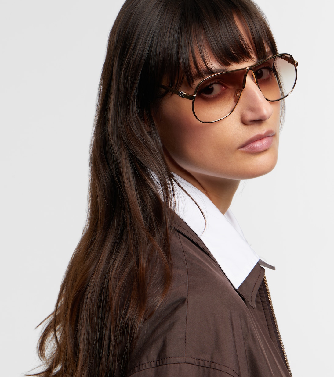Logo aviator sunglasses | Miu Miu