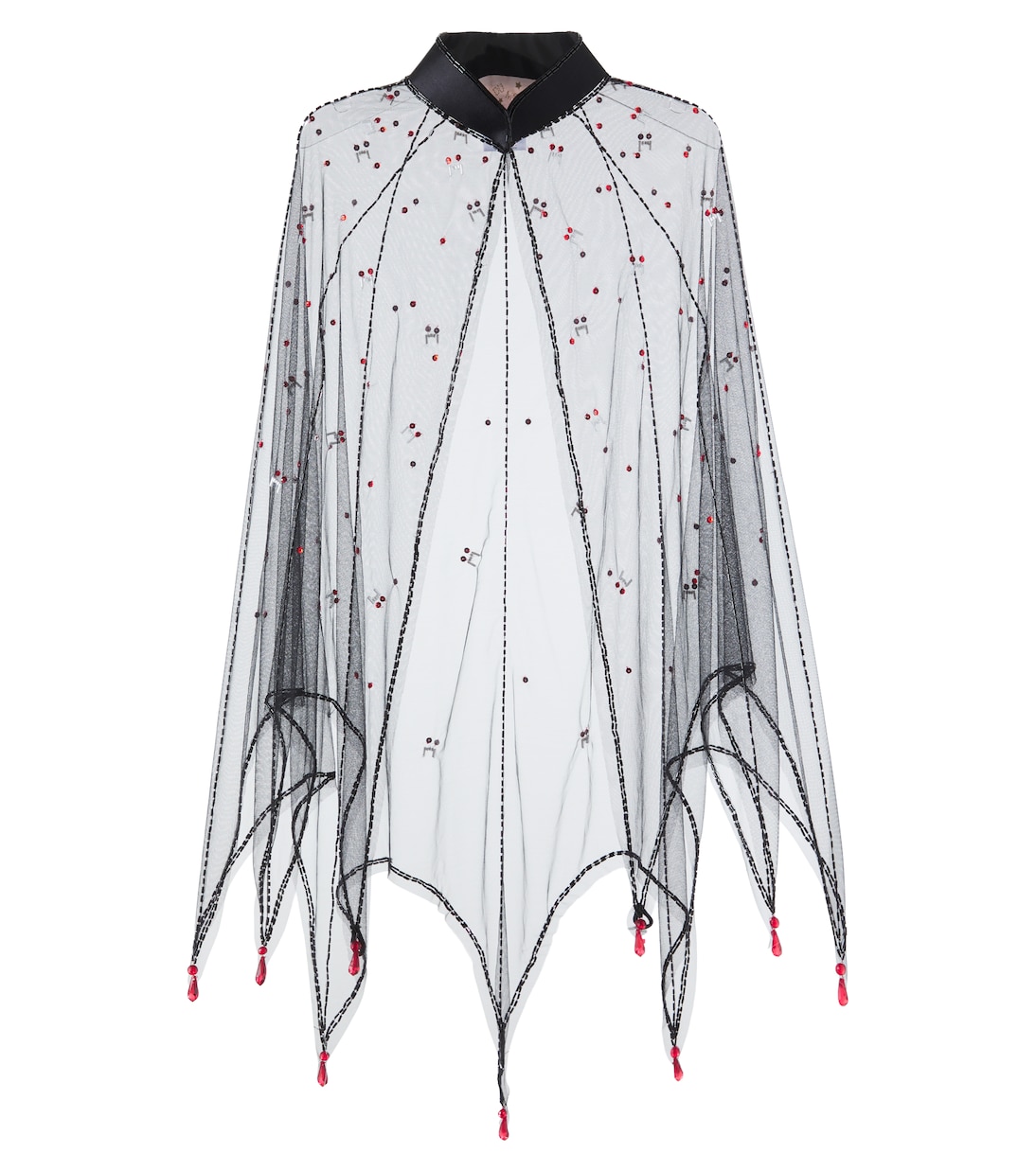 Verziertes Cape Fangtastic aus Tüll | Tutu Du Monde