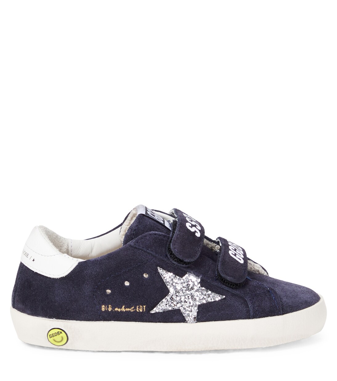 Old School sequined suede sneakers | Golden Goose Kids