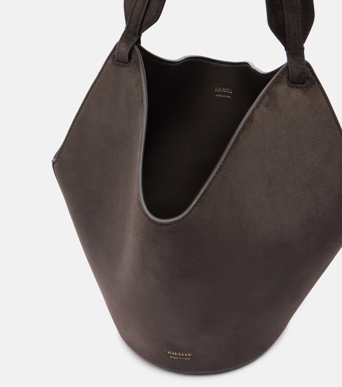 Bolso Lotus Mini de ante | Khaite