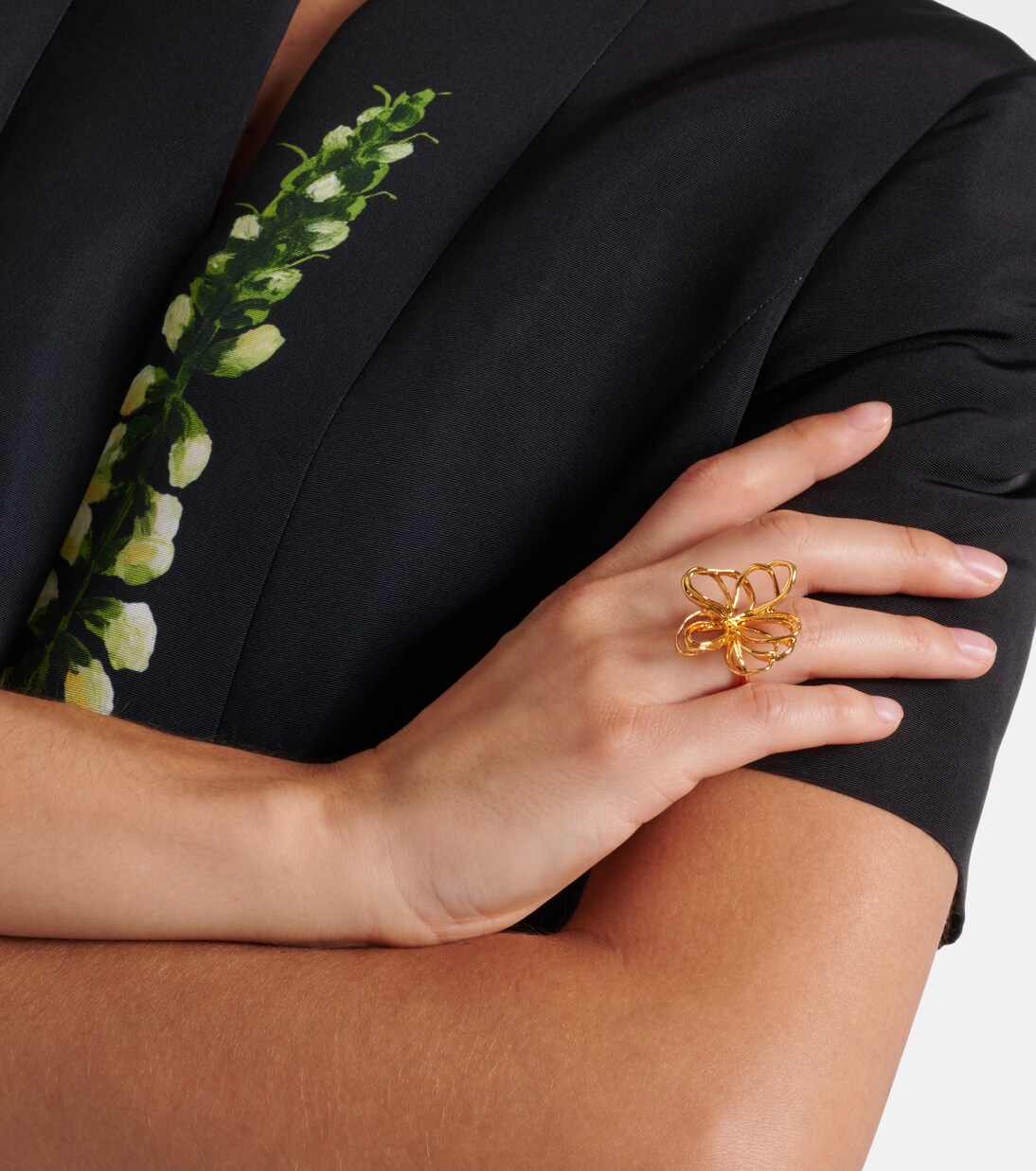 Threaded Flower戒指 | Oscar de la Renta