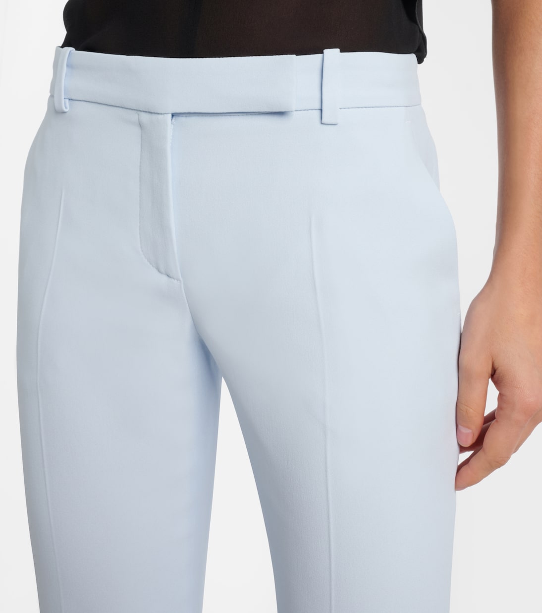 Pantalon flare à taille basse | McQueen