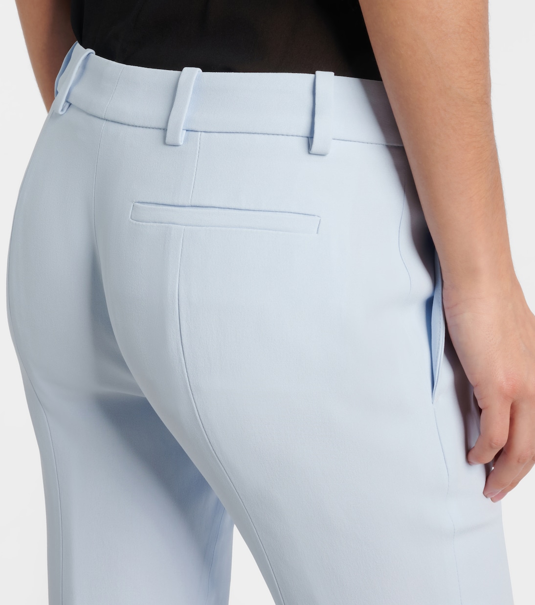 Pantalon flare à taille basse | McQueen