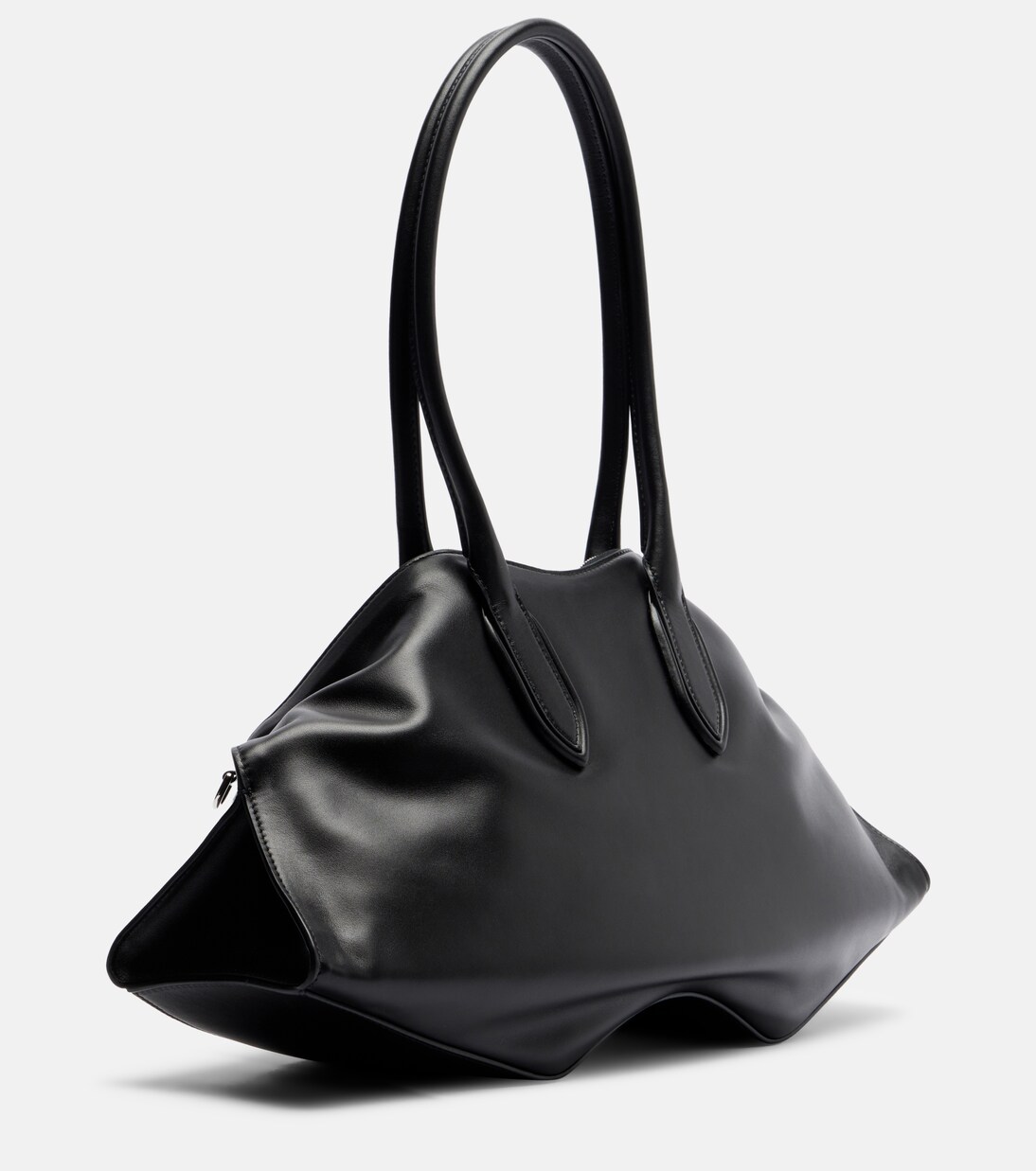 Manta Medium leather tote bag | McQueen