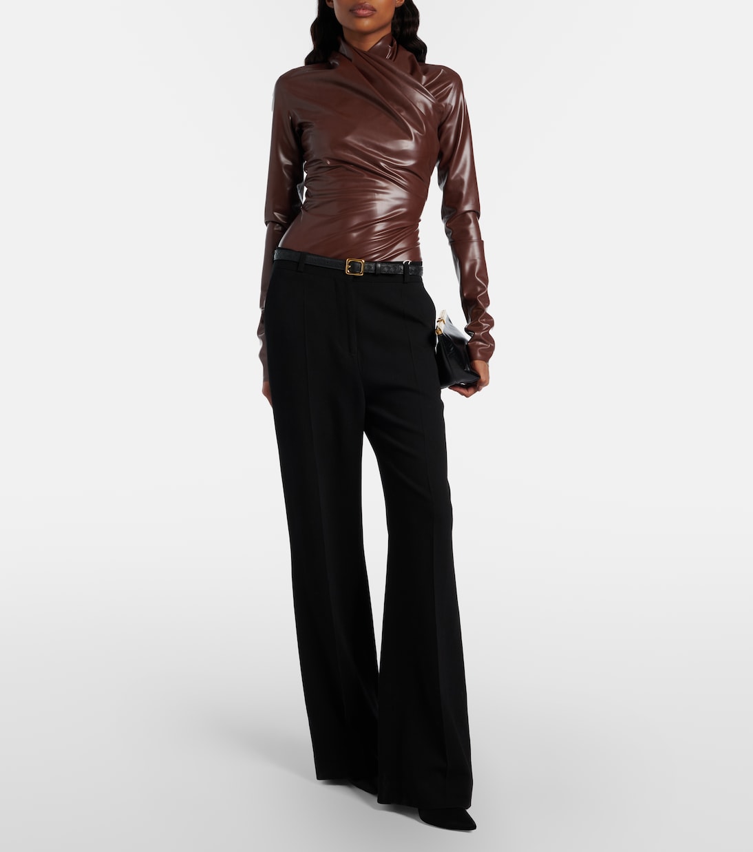 Draped bodysuit | Mugler